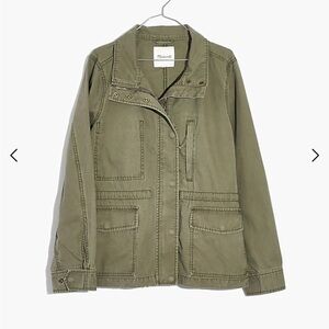 Madewell Passage Jacket Green Size M like new
